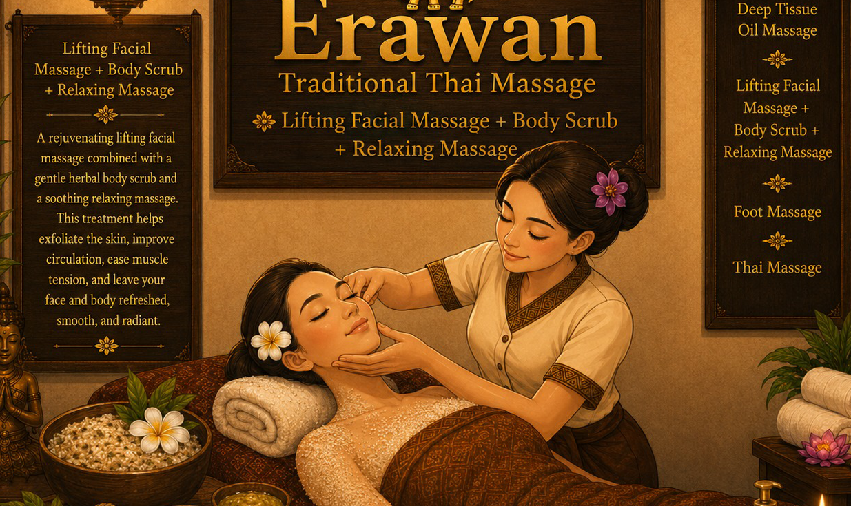 Massaggio Viso Lifting + Scrub + Relax